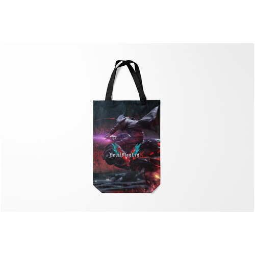 фото Сумка-шоппер / 31х42 см / геймерам / devil may cry dmc5 burnettie