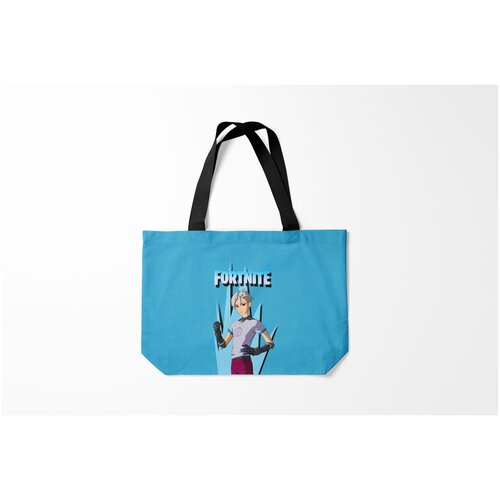 фото Сумка-шоппер / 46х35 см / геймерам / fortnite orin burnettie