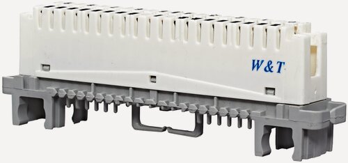 Изображение товара Плинт размыкаемый 2/10, LSA-PROFIL на 10 пар, 10шт, WT-1006A