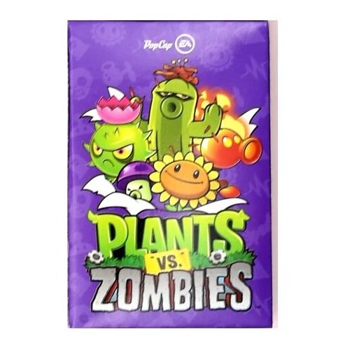 Игральные карты Растения против зомби фиолетовый