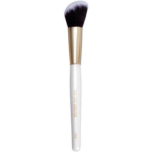 Кисть для румян и контуринга OH MY BRUSH Angeled Contouring Brush 103