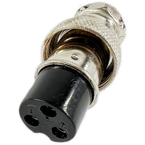 Разъем MIC16 3Pin гнездо металл на кабель универсальный комплект fujitsu thunderbolt™ 4 port replicator kit порт репликатор адаптер ac 3pin 20v 170w кабель 3pin eu tbt4 кабель 70 см