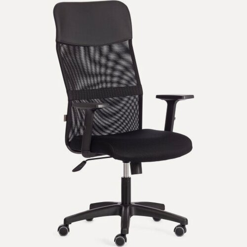 Изображение товара Кресло офисное Tetchair PRACTIC PLT, тканькож/зам, черный, TW-11 / W-11 / 36-6