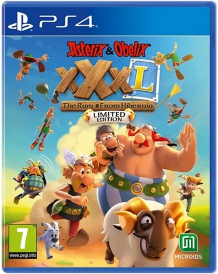 Игра Asterix & Obelix XXXL: The Ram From Hibernia. Limited Edition для PlayStation 4