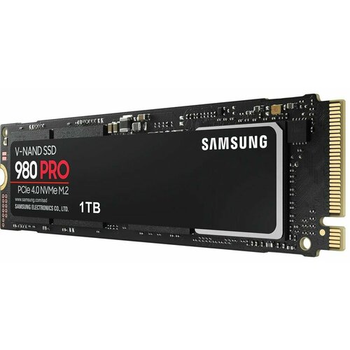SSD накопитель Samsung 980 PRO MZ-V8P1T0BAM 1ТБ M2 2280 PCIe 40 x4 NVMe M2 1947300₽