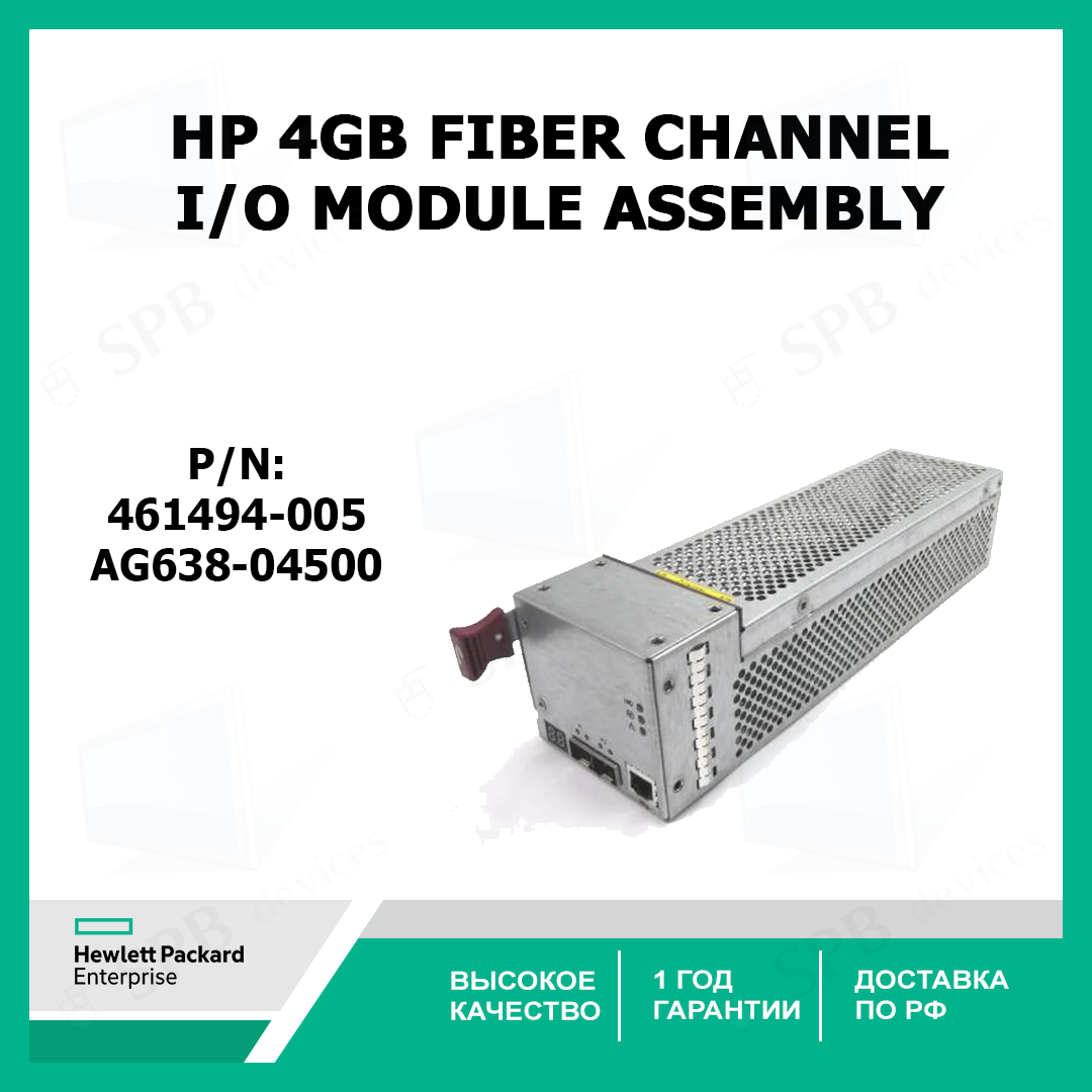 HP 461494-005 4GB Fiber Channel I/O Module Assembly AG638-04500
