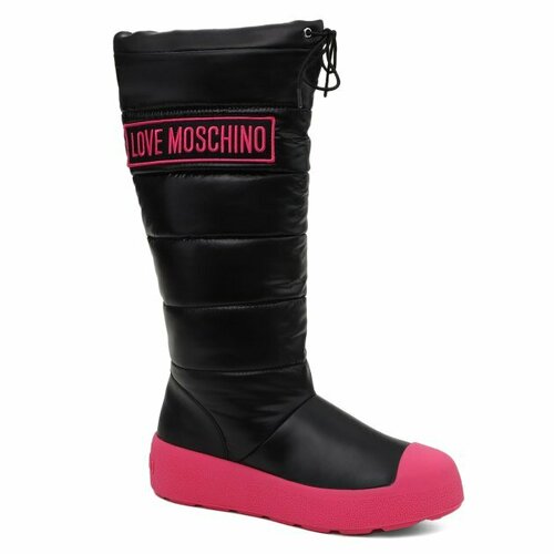 фото Сапоги love moschino, размер 36, черный