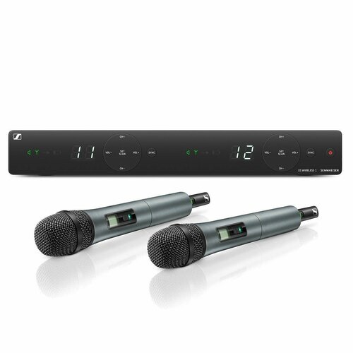 Sennheiser XSW 1-825 DUAL-A - 2-х канальная радиосистема с 2-мя ручными передатчиками