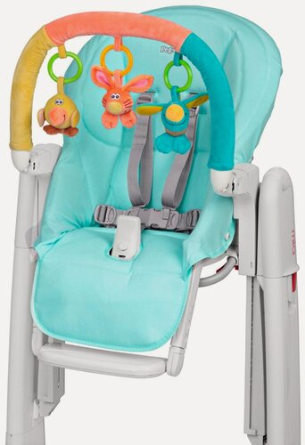 Изображение товара Накидка Peg Perego Kit Tatamia Azzurro и дуга с игрушками New