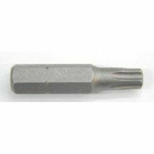 Бита TORX T10Hх25мм с отверстием,1/4'(20шт/уп) RockForce##Rock FORCE RF-1272510 бита 3 лучевая 4х25мм 1 4 20шт уп rockforce rf 122s2504