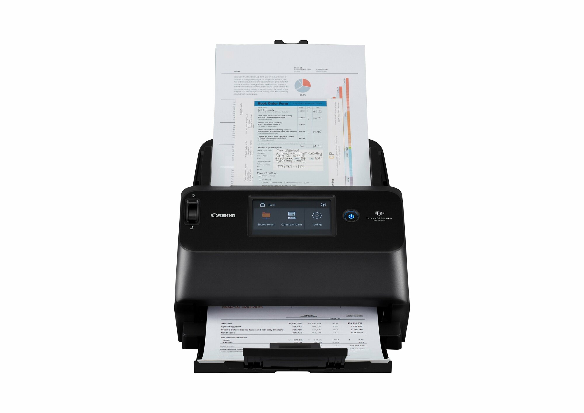 Сканер Canon image Formula DR-S150 (4044C003) A4 черный - фото №18