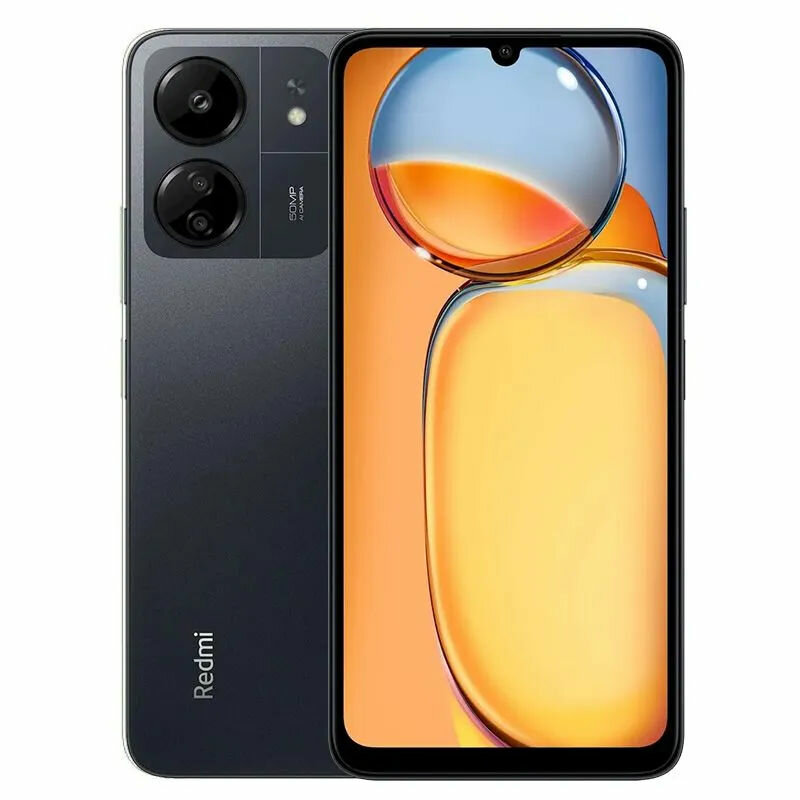 Смартфон Xiaomi Redmi 13C 8/256 ГБ Global, 2 nano SIM, черный