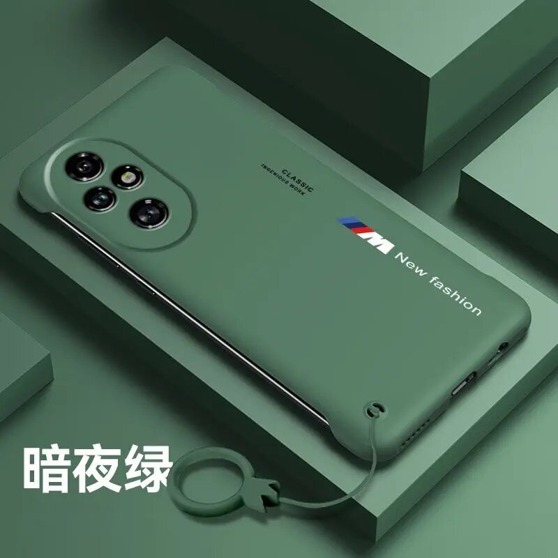 Ультратонкий Бескаркасный матовый простой чехол для телефона Huawei Honor 200 Pro 200Pro Защита камеры жесткие чехлы чехол, 2, Honor 200 Pro
