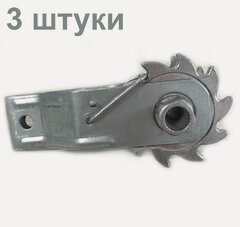 Изображение товара Натяжитель провода и троса зубчатый 3 штуки для шпалеры виноградника и электропастуха