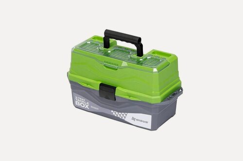 Изображение товара Ящик для снастей NISUS Tackle Box, трехполочный, зеленый