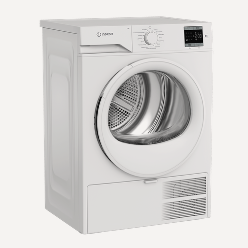 Изображение товара Сушильная машина Indesit "IAS3725", с тепловым насосом, 7 кг, белая