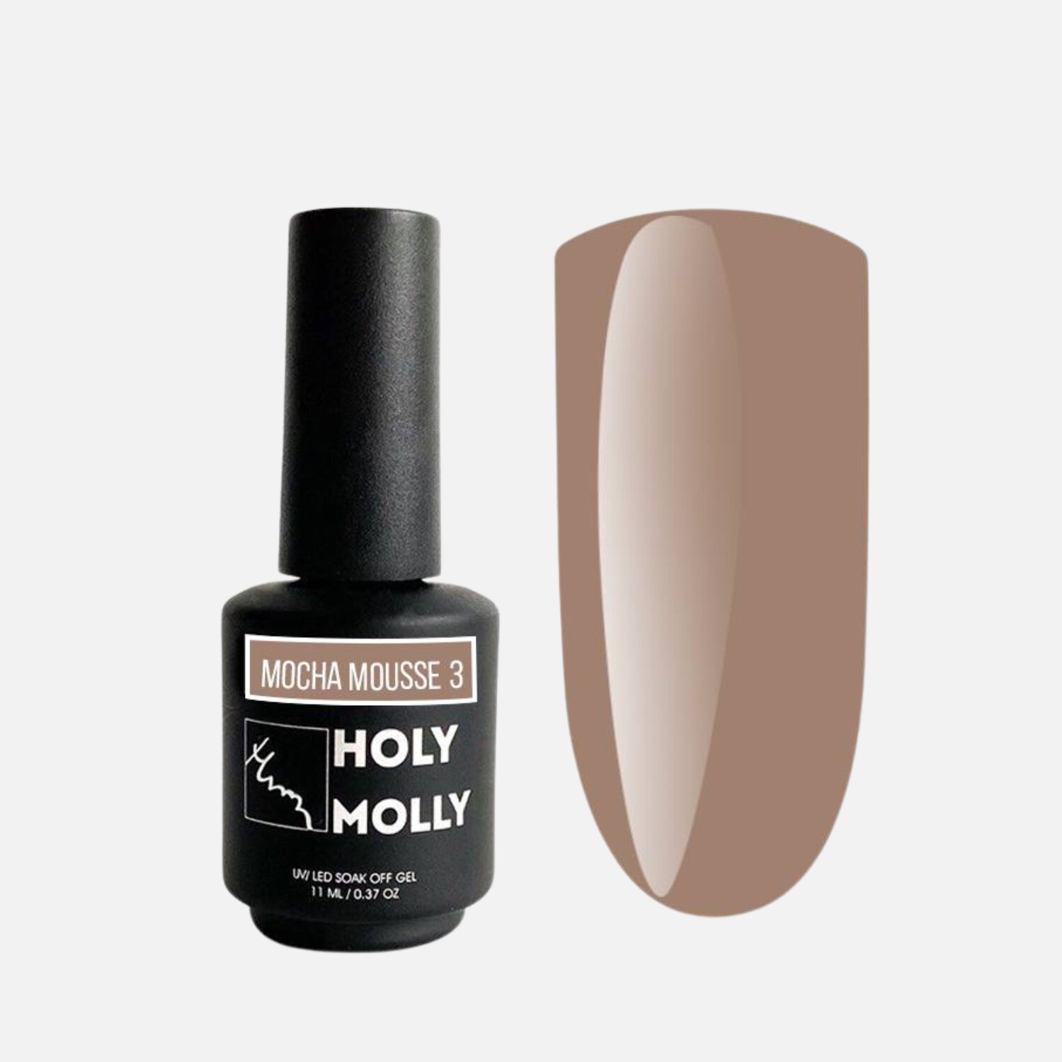 Гель-лак Holy Molly Pantone Mocha Mousse №03 11 мл