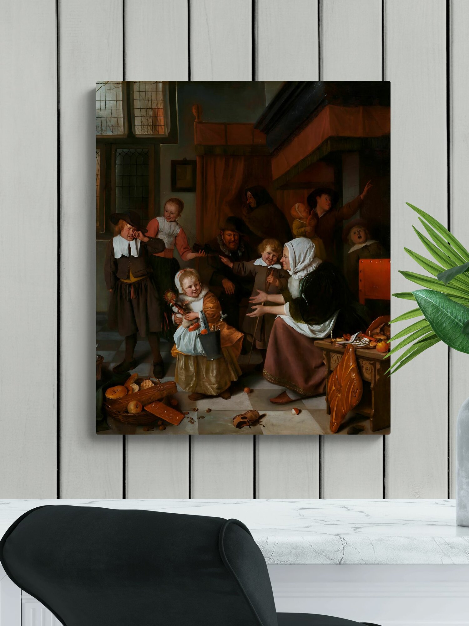 Стен Ян "Праздник Святого Николая" 50х40 см — фото 1