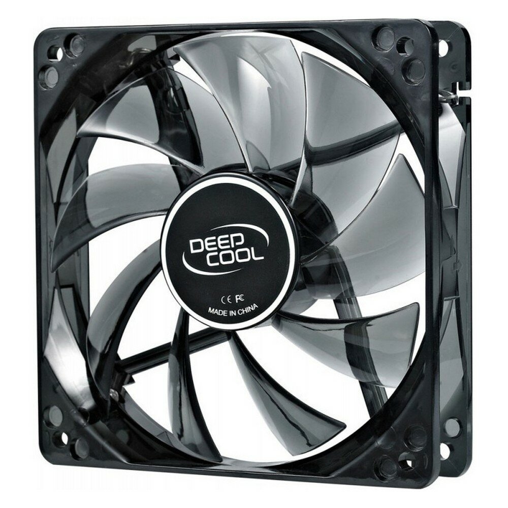 Вентилятор для корпуса Deepcool WIND BLADE 120 120x120x25 3pin 27dB 1300rpm 119g голубой LED