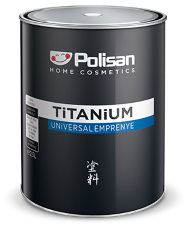 Пропитка-Лак с мокрым эффектом POLISAN TITANIUM 750 мл, Гидрофобизатор, водоотталкивающая пропитка для камня, дерева, кирпича и бетона