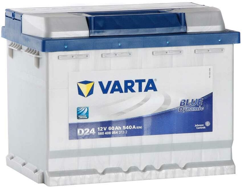 Аккумулятор VARTA BLUE DYNAMIC D24 60 Ач 540А О/П 560 408 054 313 2