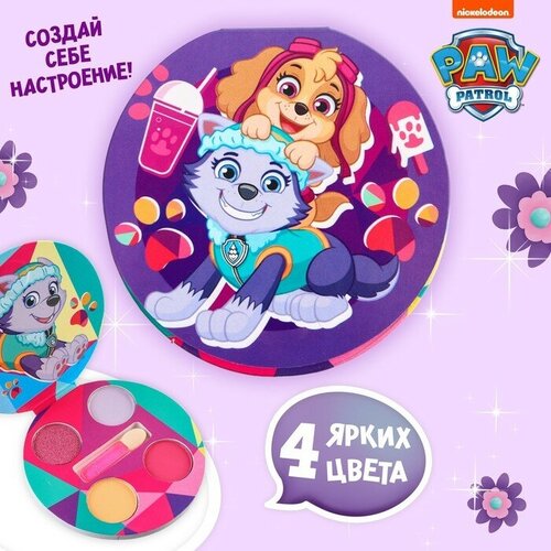 Тени для девочки PAW PATROL Эверест 4 цвета по 1,3 гр, аппликатор