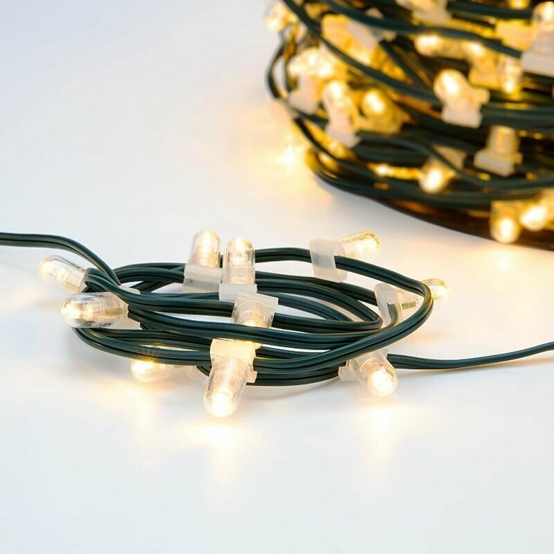 Гирлянда LED ClipLight 12В 100м тепло-белый с трансформатором LED -LP-150-100M-12В-W Neon-Night - фото №5