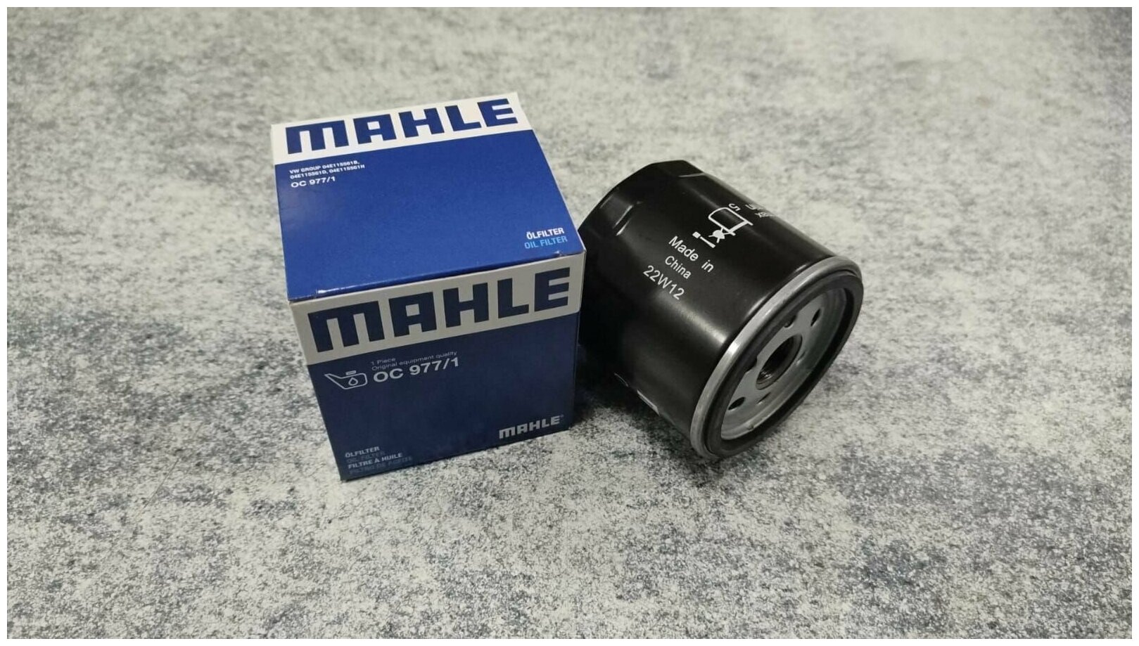 Масляный фильтр MAHLE OC 977/1