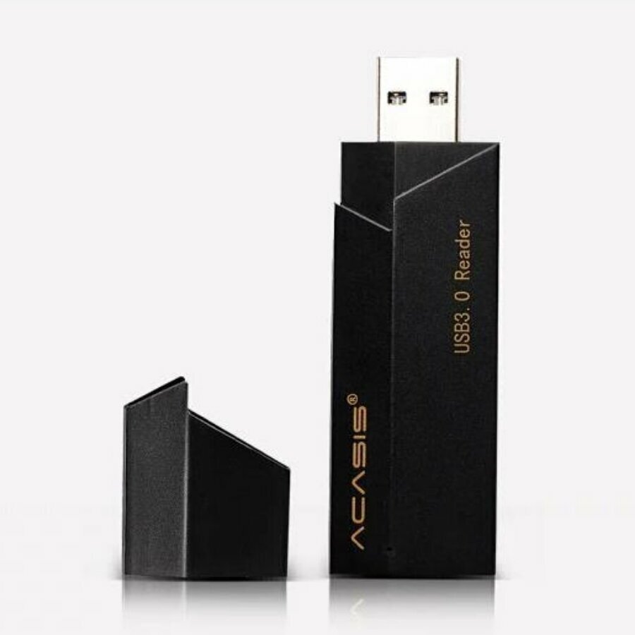 Картридер Acasis IS001 Universal Multinational High-speed USB3.0 Multi-Card Reader Black
