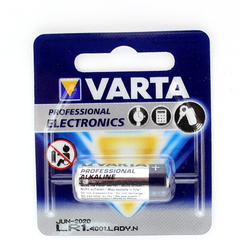 Батарейка Varta LR 1 BLI 1 Alkaline (4001101401) - фото №14