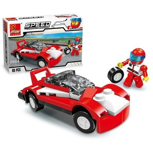 Конструктор «Спорткар», 65 деталей