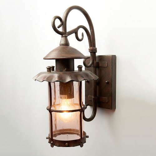 L70781.07 — Бра уличное L'Arte Luce Genova, 1 плафон, коричневый, прозрачный