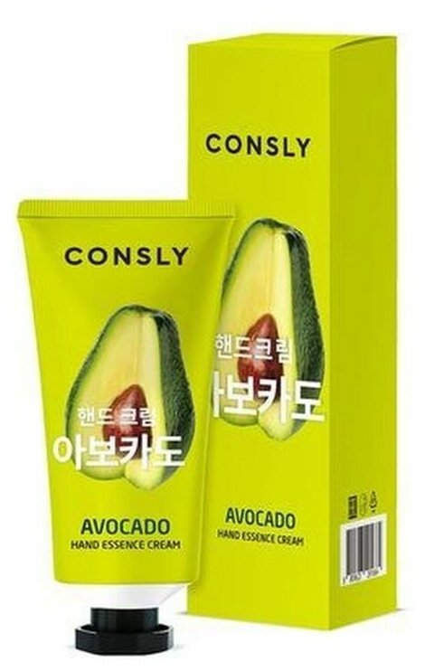 CONSLY Avocado Hand Essence Cream Крем-сыворотка для рук с экстрактом авокадо