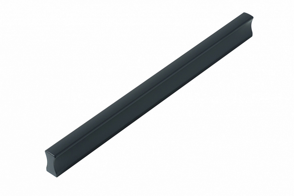 Ручка мебельная, накладная Гранд - 252 мм, межцентровое расстояние - 224мм, цвет покрытия - Черный матовый - фотография № 2