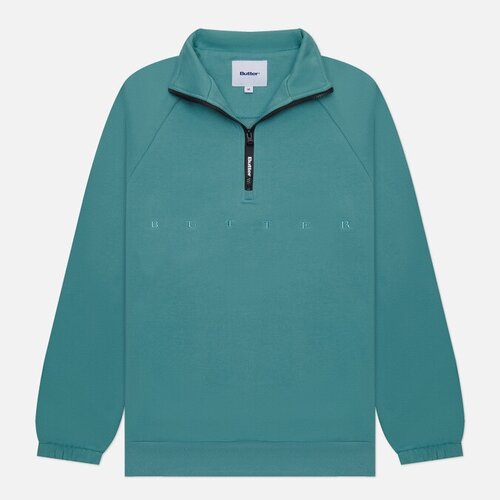 Мужская толстовка Butter Goods Hampshire 1/4 Zip зелёный, Размер S