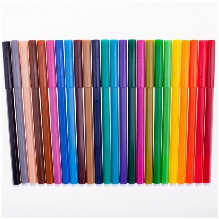 Фломастеры Centropen Слонята 24 цвета - фото №2