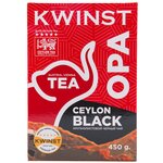 KWINST / Цейлонский черный чай крупнолистовой в картонной упаковке , Шри ланка, 450 гр - изображение