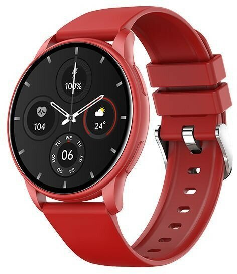 Смарт-часы (BQ Watch 1.4 Red+Red wristband)