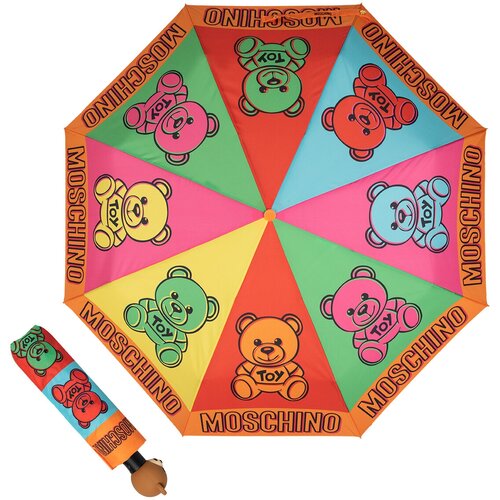 Зонт складной Moschino 8097-OCA Pop art bear Multi