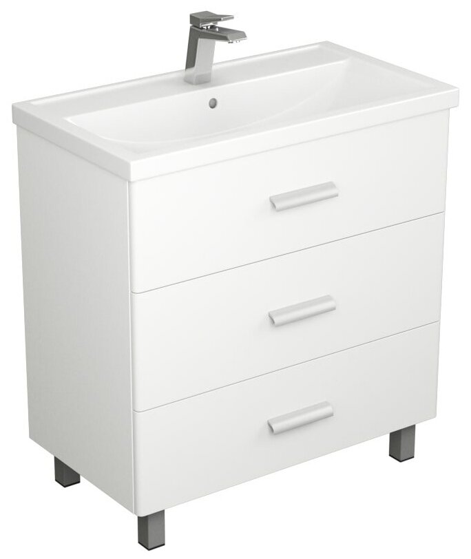 фото Тумба Гарда 80 белый под ум-к Фостер 80 см