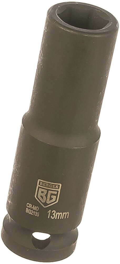 Головка торцевая Berger Bg2135, удлиненная, ударная, 13 мм, 1/2" Berger 4446155 . - фотография № 2