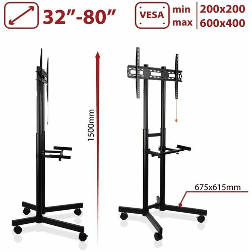 Стойка Arm Media PT-STAND-7, черный