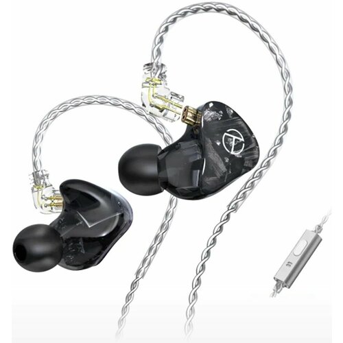 Наушники TRN X7 с микрофоном черный 10890₽