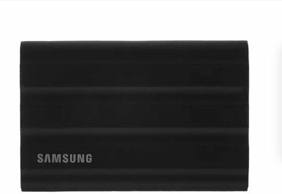 Внешний SSD Samsung 1.8 T7 Shield 1TB Black External SSD MU-PE1T0S/WW MU-PE1T0S/WW USB 3.2 Gen2 Type-C, 1050/1000