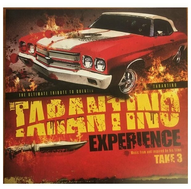 VARIOUS ARTISTS The Tarantino Experience Take 3, 2LP (High Quality Pressing Red Yellow Vinyl)