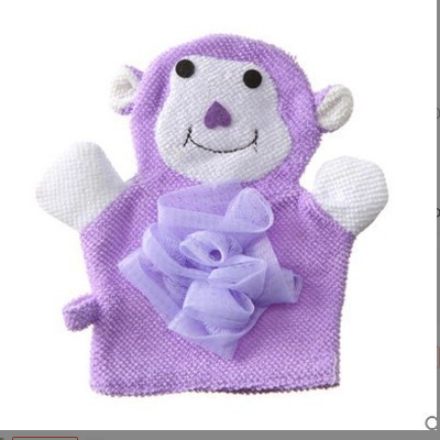 фото Mi sol/Мочалка-рукавичка, губка детская для купания малышей