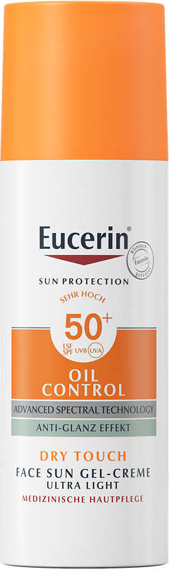 Eucerin Cолнцезащитный Гель-крем для проблемной кожи лица SPF50+ фл 50 мл 1 шт