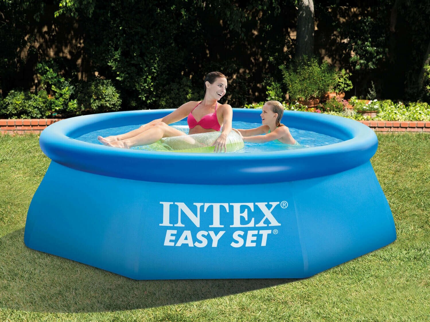 Бассейн INTEX 28108 EASY SET, 244х61см, фильтр-насос 1250л/ч - фотография № 8