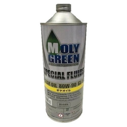 MOLYGREEN GEAR OIL Масло трансмиссионное 80W-90 GL-5 (1л) 0470152