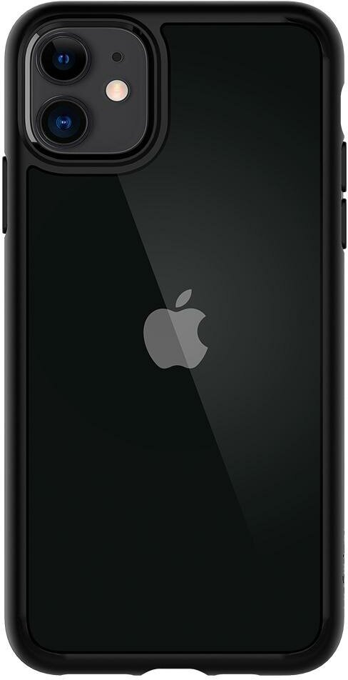 Защитный чехол Spigen Ultra Hybrid для iPhone 11 Matte Black